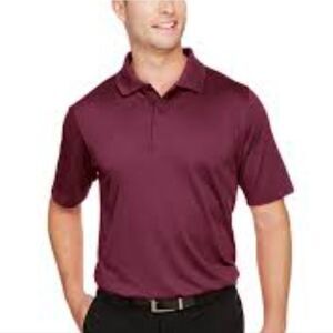 OUTDOOR LIFE 3-BUTTON PLACKET WITH COLLAR MEN'S GOLF SHORT SLEEVE POLO SHIRT